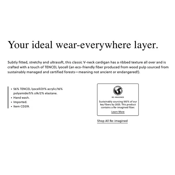 NWT J. Crew V-Neck Cardigan - Picture 2 of 9